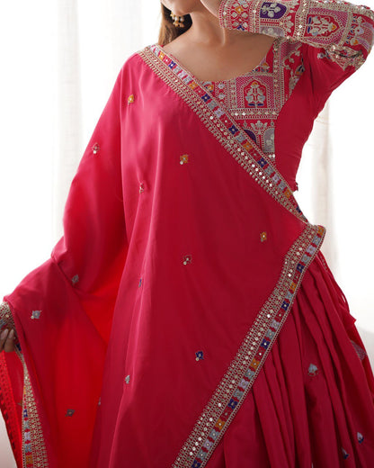 Nargis Fab Premium Quality Heavy Traditional Pink Lehenga Choli NF-5008