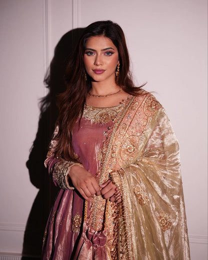 Nargish Premium Jimmy Choo Fabric with Embroidery Work