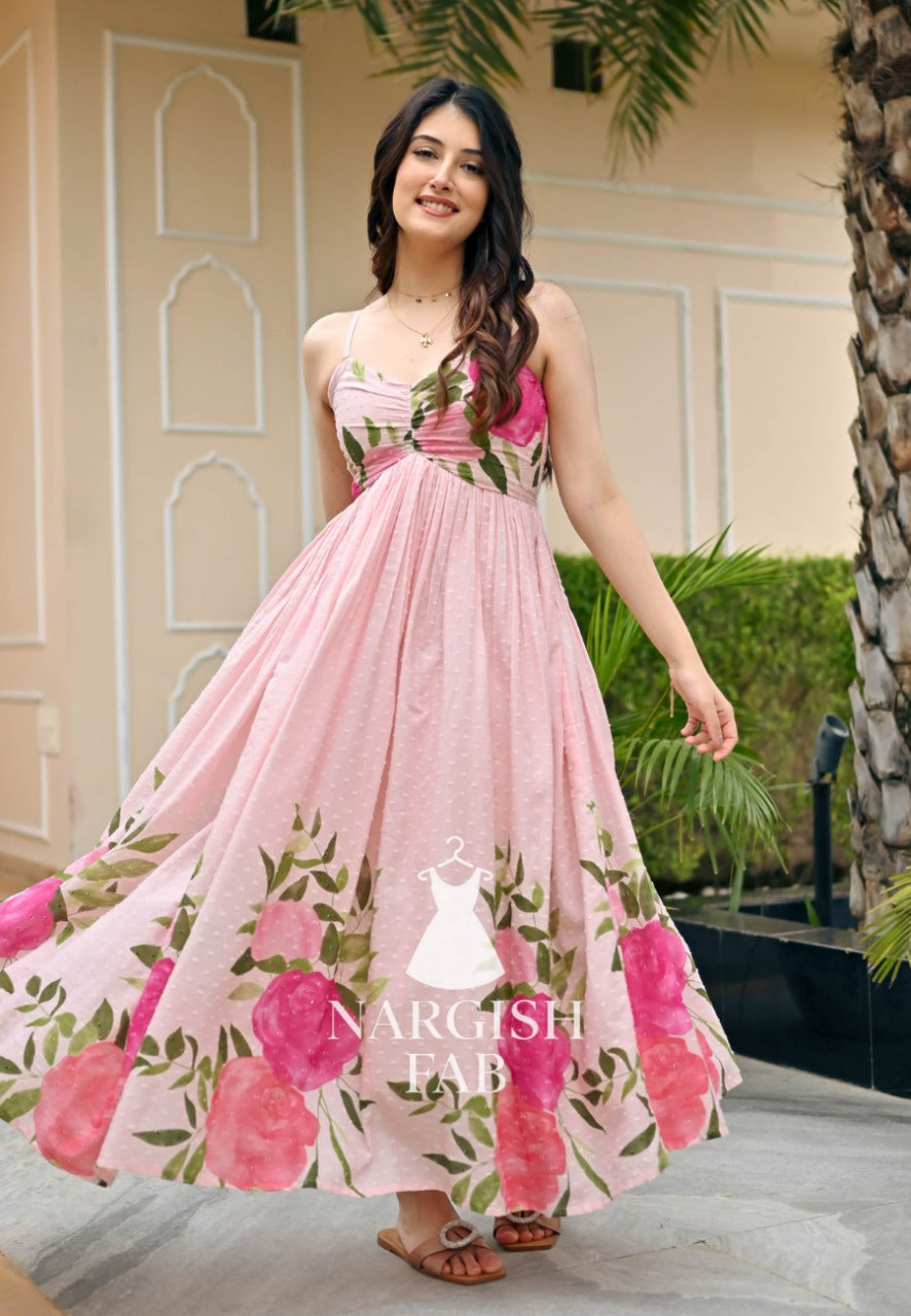 Nargis Hazel Harmony Dress - 012